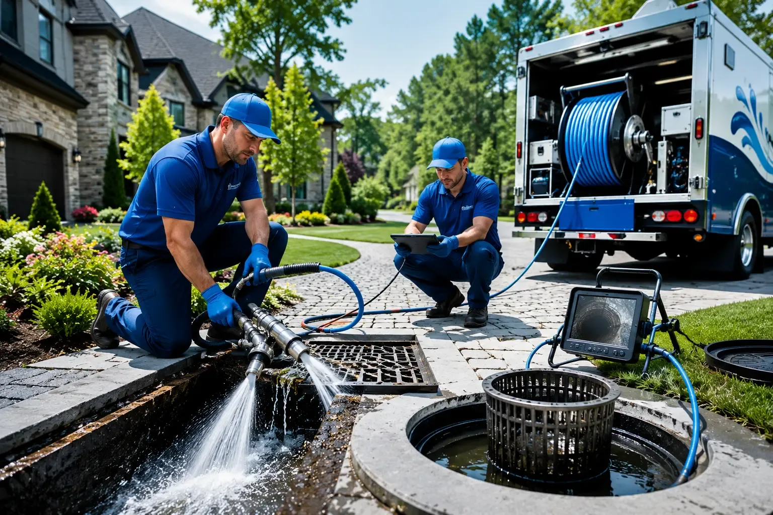 Local outdoor drain cleaning professionals in Elkhart, IL