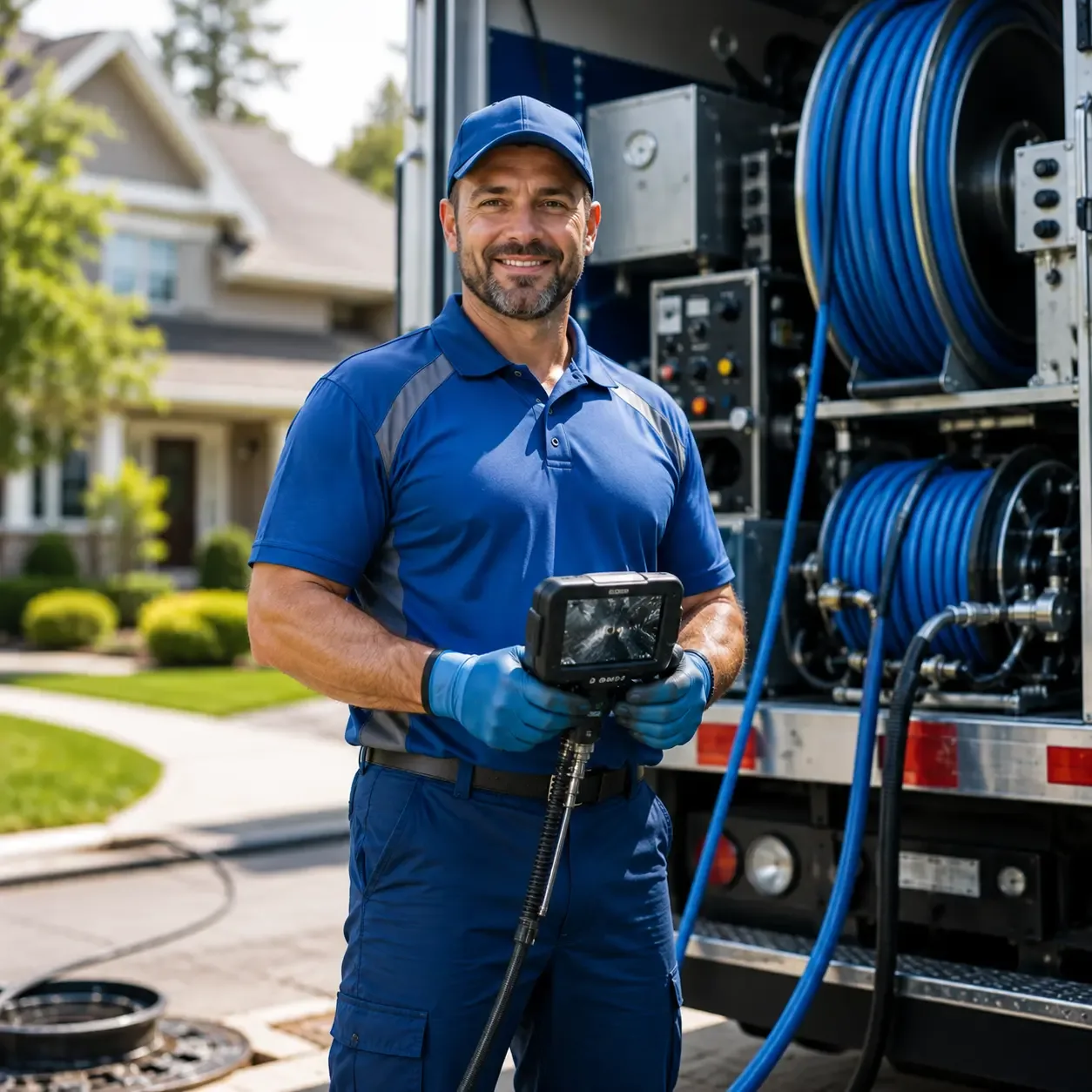 Local outdoor drain cleaning specialists in Elkhart, IL